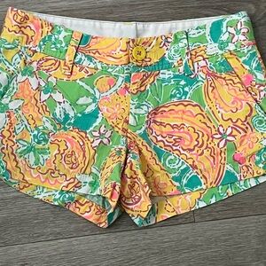 Lilly Pulitzer Shorts The Walsh Short Size 000